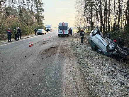 В Вороновском  районе произошло ДТП. Есть пострадавшие
