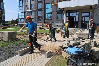 Более 450 тысяч квадратных метров жилья возведут в Гродненской области в этом году