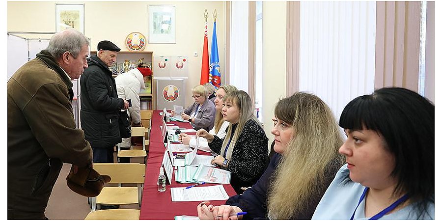 Явка избирателей на 14.00 на выборах Президента Беларуси составила 66,41%