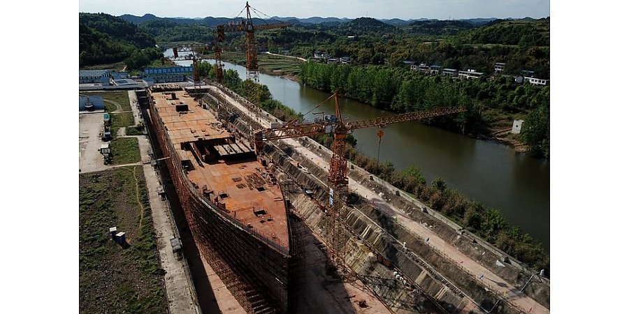 В Китае завершается строительство копии «Титаника»