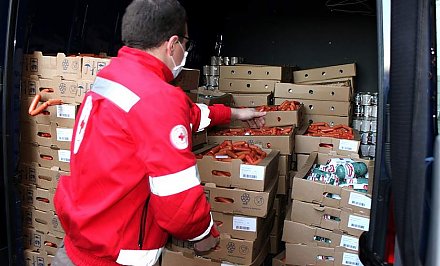 Областная организация Красного Креста организует сбор помощи для беженцев, находящихся на белорусско-польской границе