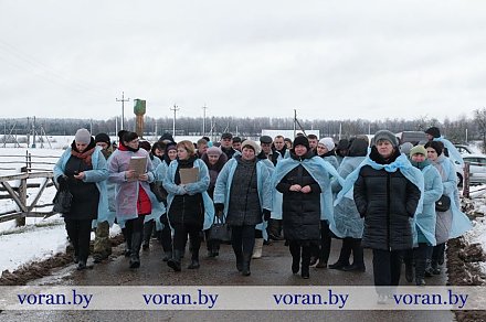 В Вороновском районе прошла взаимопроверка по соблюдению норм технологического регламента на молочно-товарных фермах сельхозпредприятий