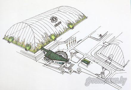 В Гродно начинается строительство футбольного манежа