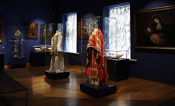 Новая пасхальная выставка открылась в Гродненском музее истории религии