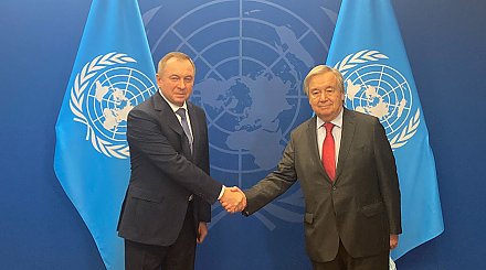 Владимир Макей передал генсеку ООН ответное послание от Александра Лукашенко