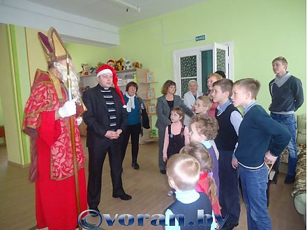 Святой Николай навестил школу-интернат
