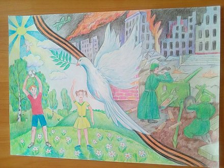 Конкурс детских рисунков «Нам мир завещано беречь» прошел на Вороновщине