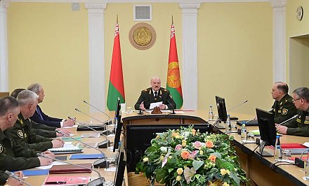 Тема недели: Александр Лукашенко провел совещание по вопросам обеспечения военной безопасности Беларуси