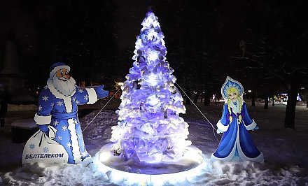 Голосование за лучшую новогоднюю красавицу в аллее дизайнерских елок Magic Land стартовало