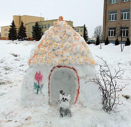 Номинация "Снежная избушка"