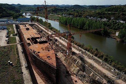 В Китае завершается строительство копии «Титаника»