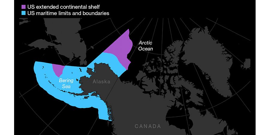 Bloomberg: США заявили о расширении своей территории в Арктике