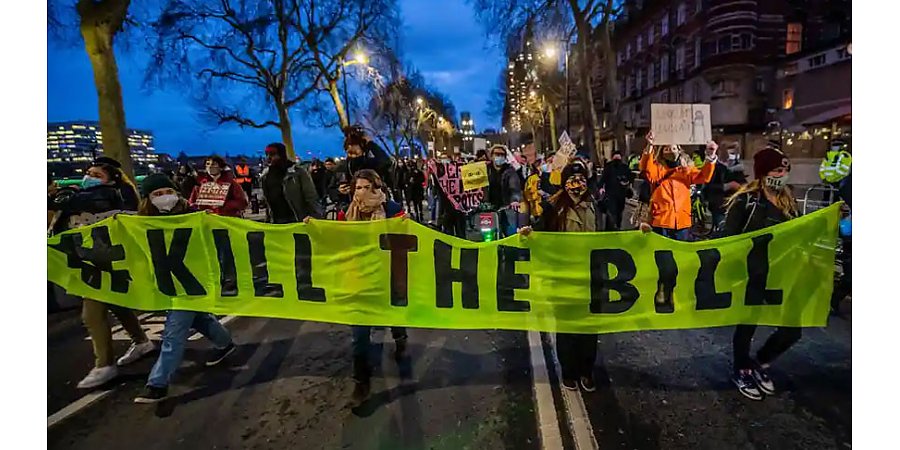 В Великобритании прошли акции протеста против поправок в уголовное законодательство