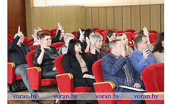 В Вороновской районной организации РОО «Белая Русь» состоялась внеочередная VI районная конференция
