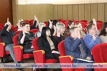 В Вороновской районной организации РОО «Белая Русь» состоялась внеочередная VI районная конференция