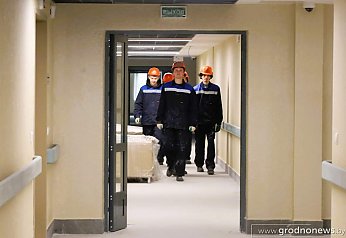 Молодежь Гродненщины помогает в строительстве областного онкодиспансера