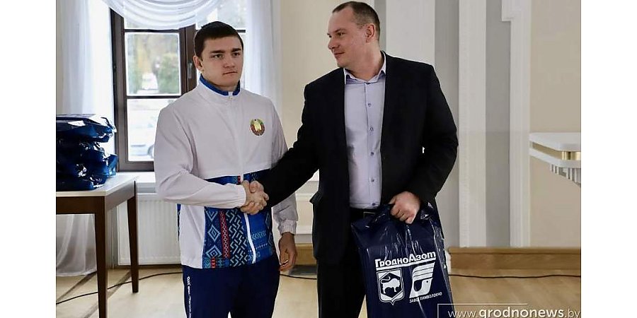 В Гродно прошло чествование борцов греко-римского стиля за значительные успехи в уходящем году