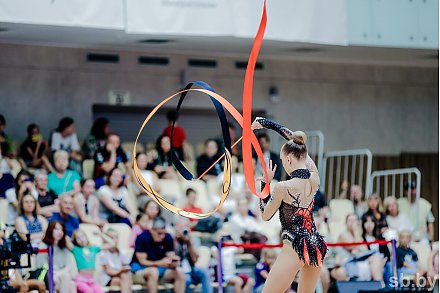 Белорусские спортсменки одержали победу в групповых упражнениях на третьем этапе Кубка сильнейших