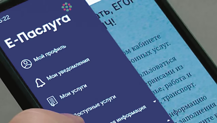 Об электронных сервисах на едином портале электронных услуг, в том числе в мобильном приложении «Е-Паслуга»