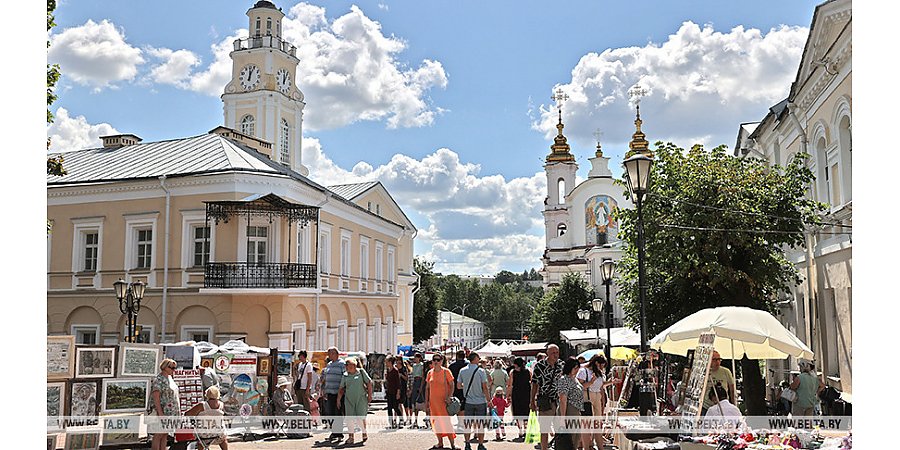 Уличное искусство "Славянского базара" на вкус: чем живут аллеи Витебска на фестивале