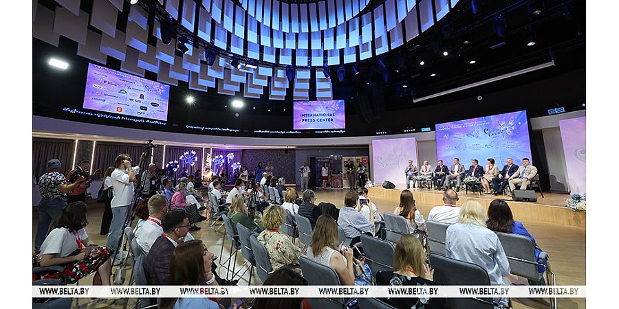 Международный пресс-центр открыли на "Славянском базаре в Витебске"
