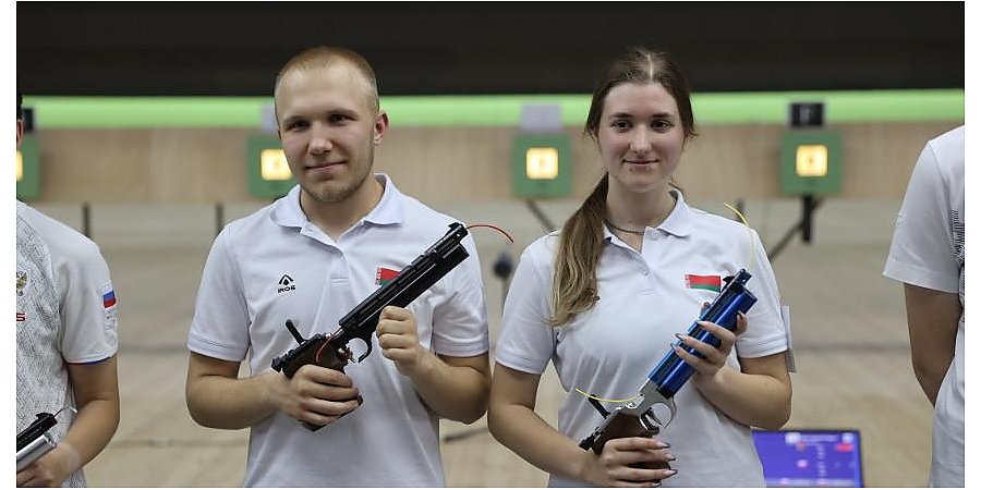 Белорусские стрелки Иван Казак и Зоя Дасько выиграли золото II Игр стран СНГ