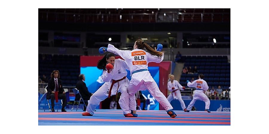 Финальные соревнования по каратэ республиканской универсиады - 2021 проходят в Гродно