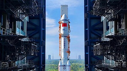 Китай запустит сегодня грузовой космический корабль "Тяньчжоу-3"