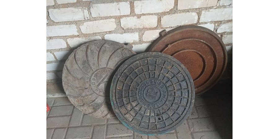 В Вороновском районе установлен похититель канализационных люков