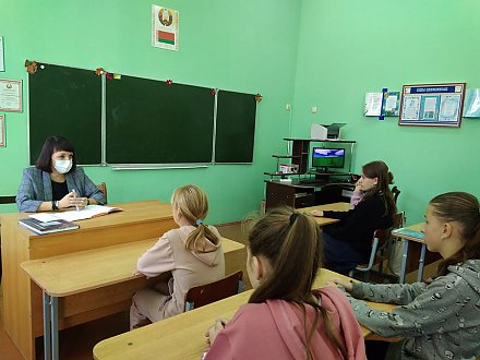 В одиннадцати школах Вороновщины прошли уроки правовых знаний