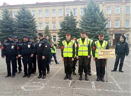 Вороновцы участвуют в областном смотре-конкурсе добровольных дружин охраны правопорядка