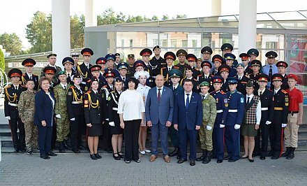 Команды Гродненской области – призеры гражданско-патриотической кадетской смены учащихся Союзного государства «За честь Отчизны»!