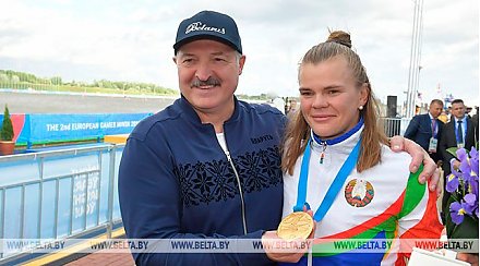 Александр Лукашенко направил поздравления белорусским гребцам - победителям II Европейских игр