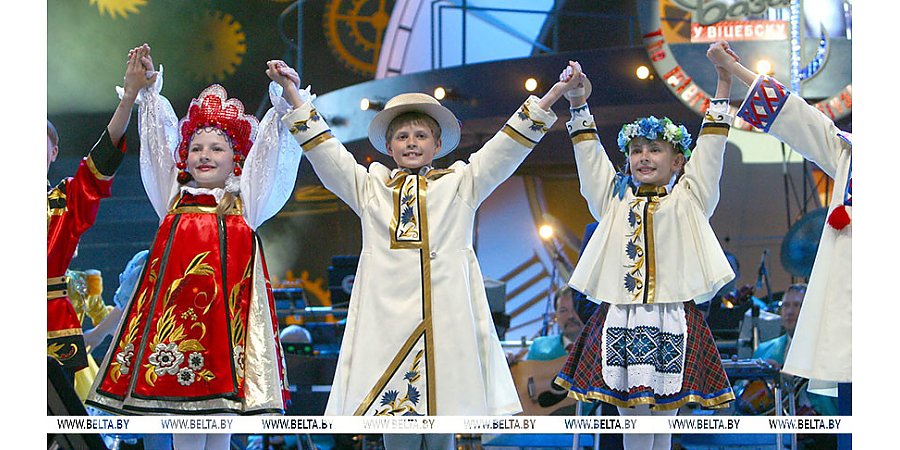 Детский музыкальный конкурс впервые состоялся на "Славянском базаре - 2003"