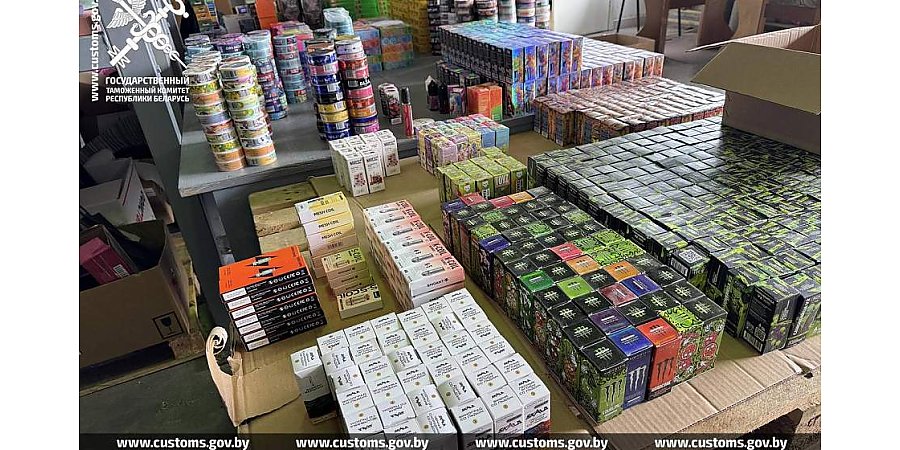 Свыше 4 тысяч единиц нелегальной никотиновой продукции изъято гродненскими таможенниками