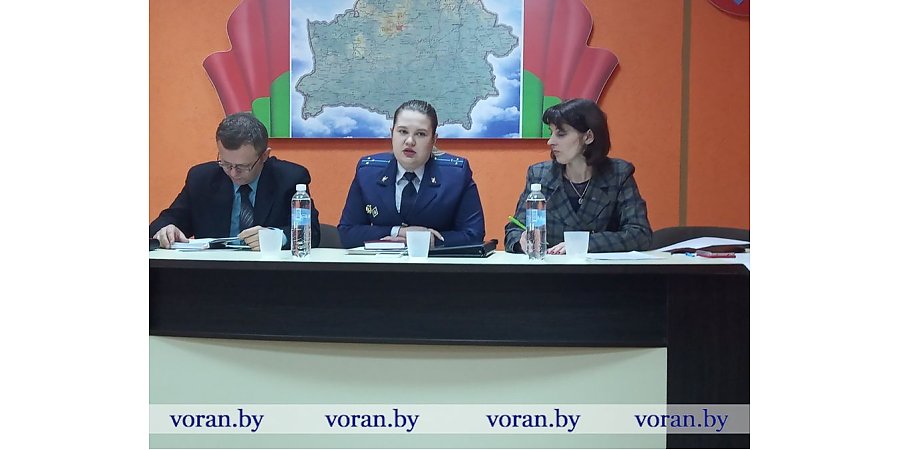 В Вороновском РУП ЖКХ прошли профсоюзный прием и День правового просвещения и правовой культуры