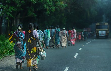 В Индии началась общенациональная двухдневная забастовка