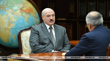 Лукашенко принял с докладом Румаса (Дополнено)