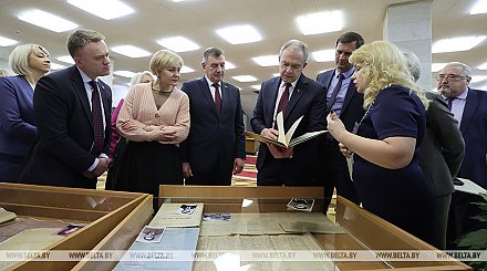 Выставка об истории здания Администрации Президента открылась в Минске