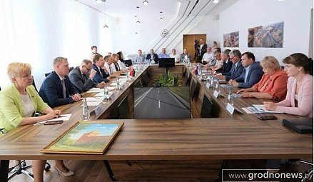Делегация Алтайского края Российской Федерации посещает Гродненщину