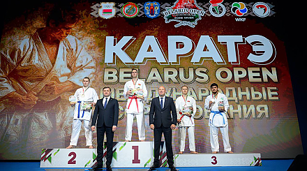 Белорусы завоевали 27 золотых наград на старте турнира по карате Belarus Open в Минске 