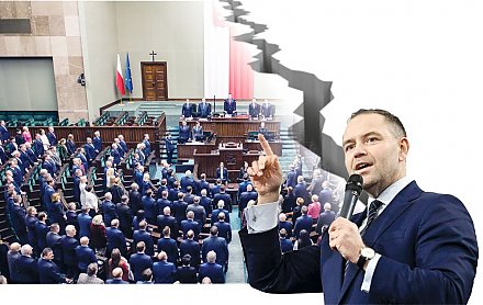 Противоборство политических сил в Польше привело страну к расколу