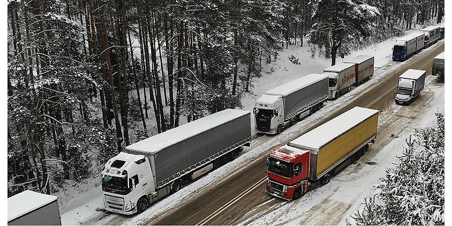 ГПК: к выходным очередь грузовиков на въезд в ЕС увеличилась до 2,3 тыс.