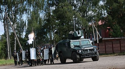 Вольфович рассказал об особенностях проверки бригады ВВ МВД, ее итогах и выявленных проблемах