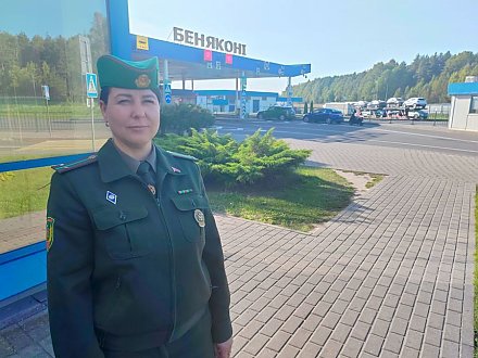 Мама в погонах. Лейтенант Татьяна Ивашкевич из Вороново совмещает службу Отечеству и материнство
