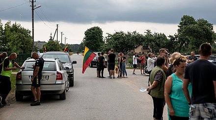 Полиция Литвы начала расследование в отношении участников протеста против размещения мигрантов