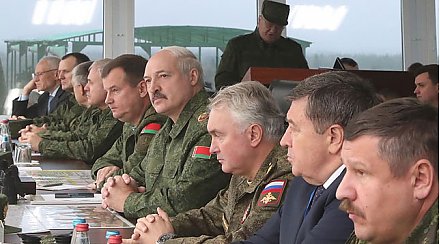"Отработали с высоким качеством" - Лукашенко оценил итоги учения "Запад-2017"