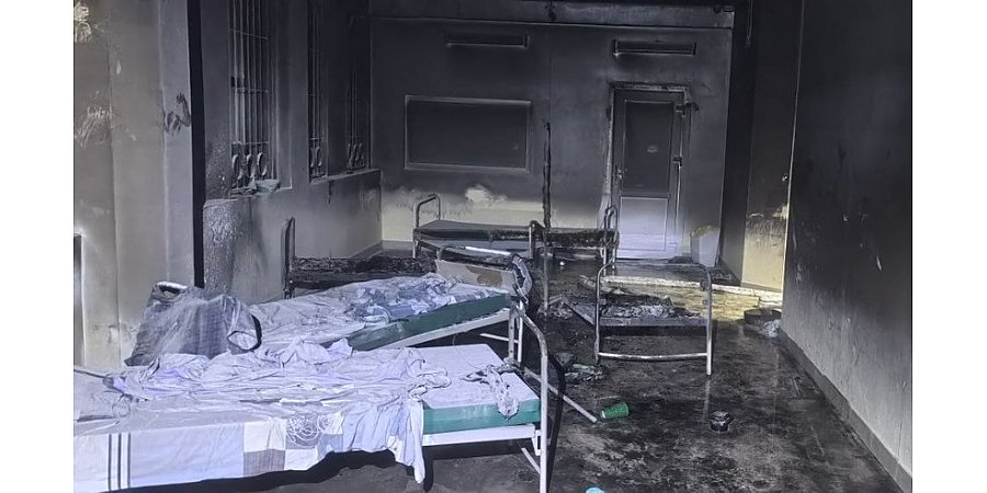 По факту пожара в Гродненском областном клиническом центре возбуждено уголовное дело