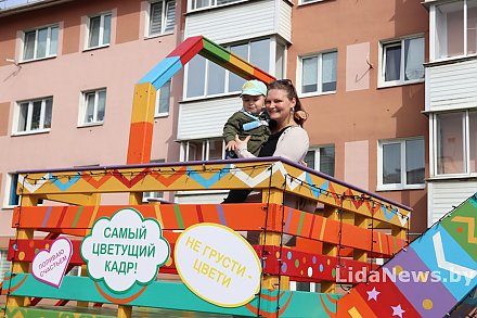 Лида встречает гостей Дня города