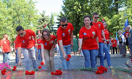 Мобильная экспозиция и масштабный опен-эйр. Гродненщина принимает молодежный марафон «75»